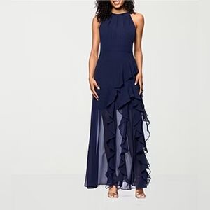 DJ JAZ Sleeveless Evening Gown